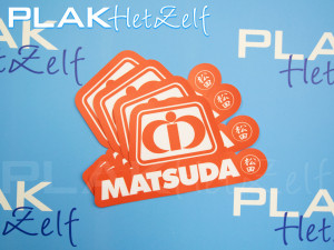 sticker, laten maken, logo, die cut, complex, mat, S10M