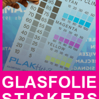 Statische glasfolie stickers ontwerpen op maat met eigen ontwerp