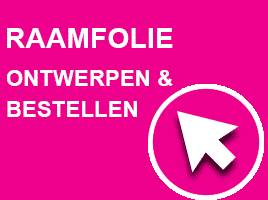 Zelf ontwerpen, bestellen en kopen van raamfolie