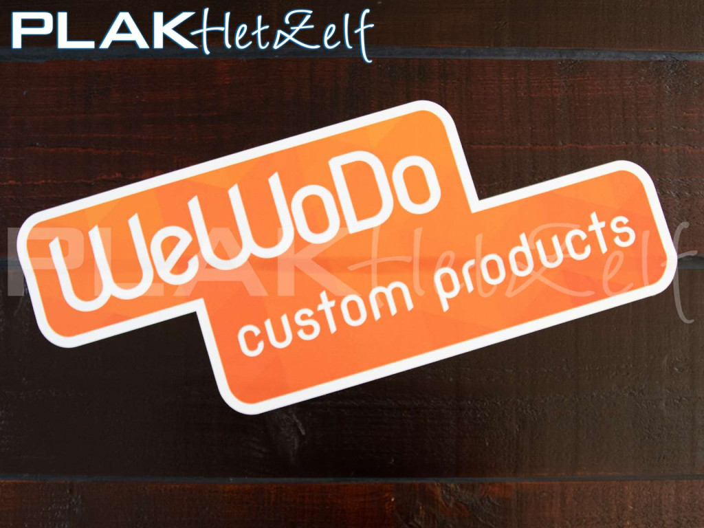 vloersticker, op maat, logo, huisstijl, houtenvloer