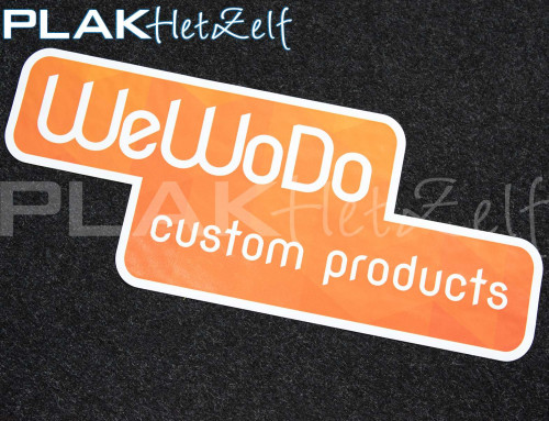 Vloersticker, op maat, logo, vorm gesneden, vloerbedekking