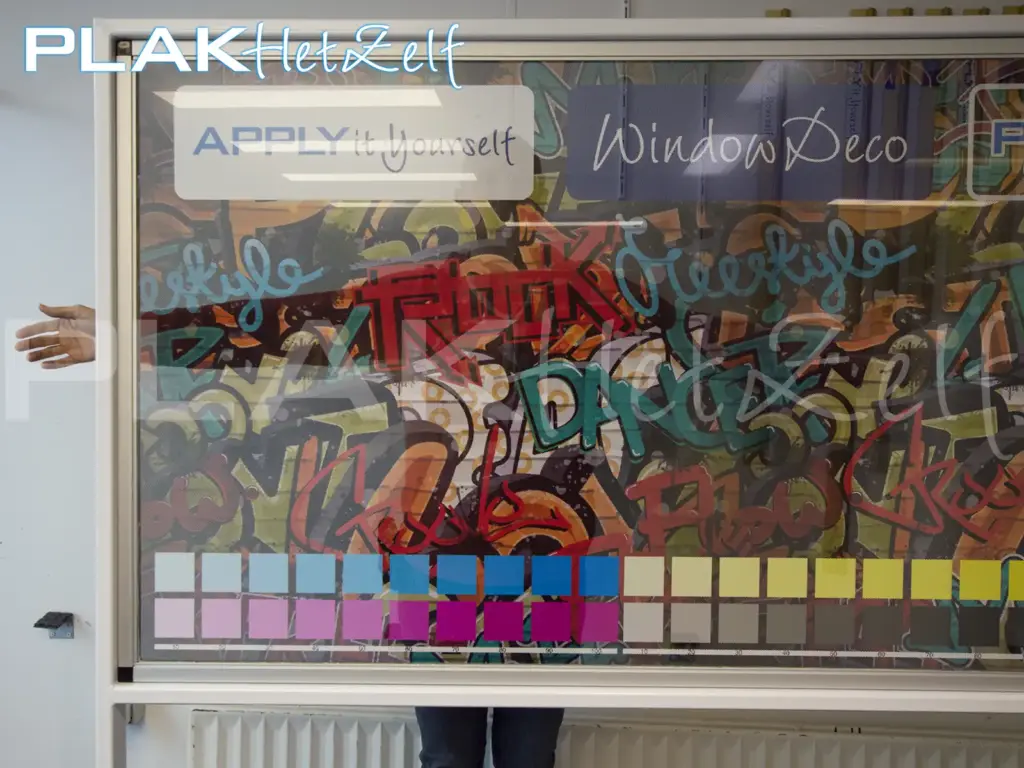 One-way vision raamfolie, tegen inkijk, gedeeltelijke privacy, geen donkere ruimte achter