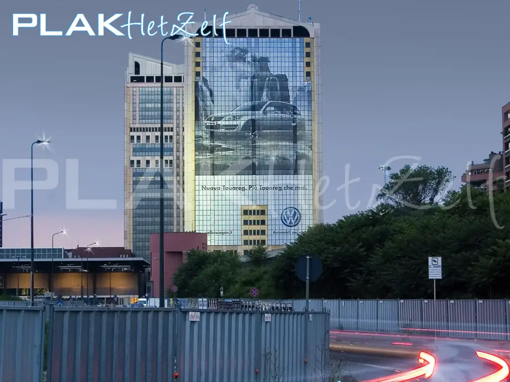 One-way vision, raamfolie tegen inkijk, gedeeltelijke privacy, kantoor, PLAKhetZelf